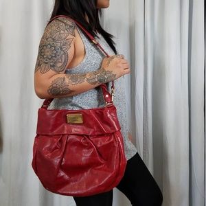 Marc Jacobs 2 way Hobo Red Bag